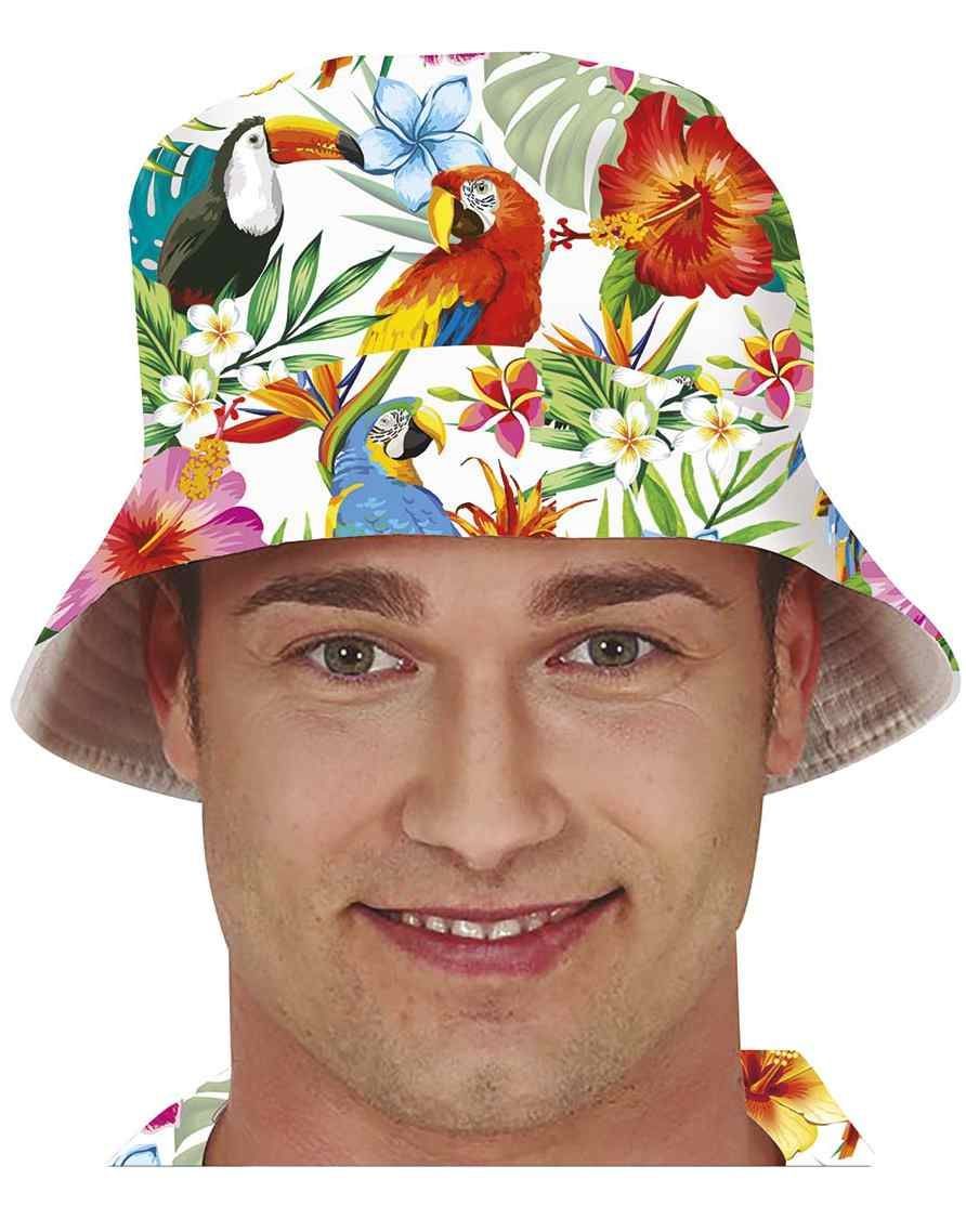 Bucket Hat B Ttehatt Med Hawaii Motiv Hawaii Kostymer Etter Tema