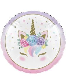 Folieballong Enhjørning 45 cm - Baby Unicorn
