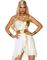 Grecian Goddess - Gullfarget Gresk Gudinne Damekostyme