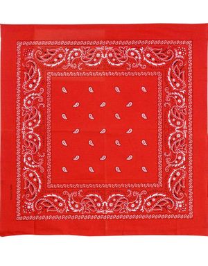 Rød Paisley Bandana