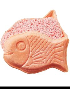 Meito Pukupuku Tai Air-In Strawberry - Kjeks med Jordbærsmak (Japan Import)