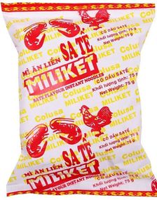 1775088000_1Miliket Instant Noodles with Satay Flavour 65 gram (Vietnam)
