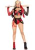 Crime Spree - Harley Quinn Inspirert Damekostyme - XS