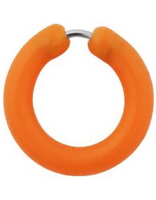 Silikon Orange Circle - Fake Piercing