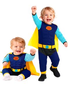 Daddy's Hero - Superhelt Kostyme til Baby