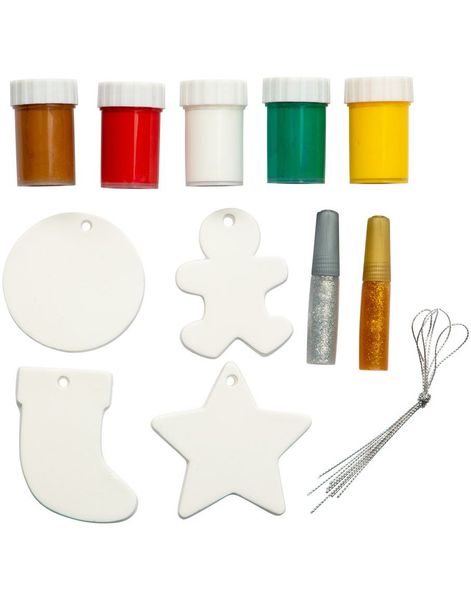 Christmas Pouring Art - Mal Din Egen Julepynt!