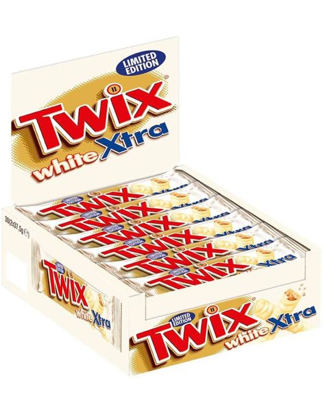 30 stk Twix White Xtra - Hel Eske 2,25 kg