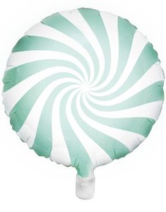 Mintgrønn Candy Mønstret Folieballong 45 cm