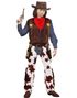 Cowboy Barnekostyme 4 Deler 4-5 År