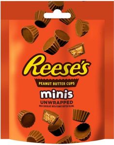 Reese’s Mini Peanut Butter Cups Unwrapped - Pose 68 gram (USA Import)