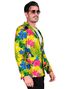 UV Glow Tropisk Kostymejakke til Herre - XX-Large