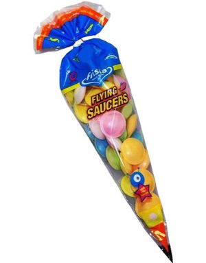 Flying Saucers - Pose med Syrlige UFOer 45 gram