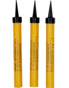 3 stk Isfakkel / Kakefakkel (12 cm)