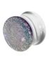 Pyrex Piercing Plugg - Glitter Rosaskjær