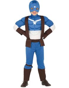 Captain America Inspirert Kostyme til Barn