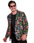 UV Glow Dia De Los Muertos Blazer til Mann