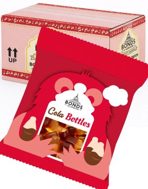 20 stk Cola Bottles - Bonds of London Hel Eske (UK)