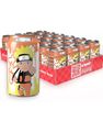 24 stk Naruto Orange Soda - Brus med Appelsinsmak - ULTRAPOP - Helt Brett 24x330 ml (Japan)