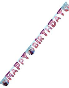 Happy Birthday Banner 2 meter - Frost 2 - Disney Frozen 2
