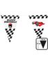 Flaggbanner 6 Meter - Racingbil