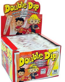 1809043200_136 stk Swizzels Double Dip Appelsin og Kirsebær 19 gram