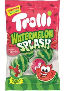 Trolli Flavour Bomb Watermelon Splash - Gelegodteri med Vannmelon 75 gram