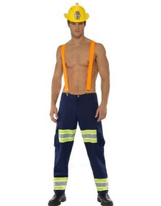 Sexy Fireman - Kostyme til Mann