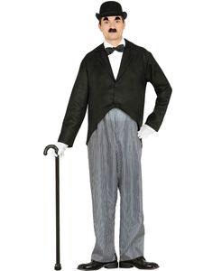 Charlie Chaplin Inspirert Kostyme