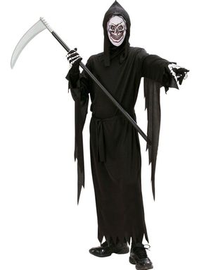 Herr Skrekk Barnekostyme med maske