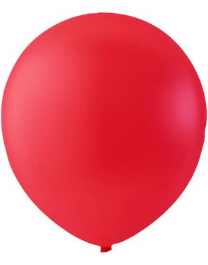 100 stk 13 cm - MEGAPACK - Røde Små Ballonger