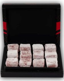 SweetBizz Turkish Delight Pomegranate - Lokum/Gelebiter med Granateple 300 gram