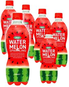 1787356800_120 stk OKF Fruit Sparkling Watermelon - Brus med Vannmelonsmak - Hel Eske 20x500 ml (Korea)