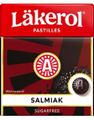 Läkerol Sugarfree Salmiak / Sukkerfrie Pastiller med Salmiakk-smak 25 gram