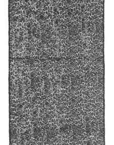 Svart Bordløper med Paljetter 30 cm x 5 meter