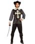 Musketeer Treville - Musketerkostyme til Herre - X-Large