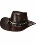 Brun Cowboyhatt med Okse Emblem