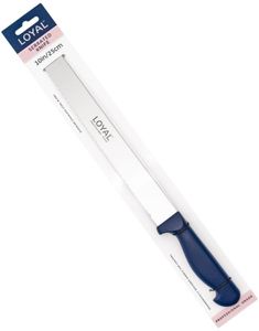 Loyal 2-i-1 Rett Tagget Kakekniv og Kakepalett 25 cm