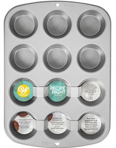 Wilton Recipe Right - 12 Hull Muffinsform