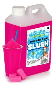 1785542400_1Pink Bubblegum Slush-Konsentrat - 40 liter Ferdig Slush - Crazy Factory