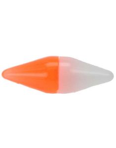 Spiss Pille Orange - 5x15 mm Akrylkule til 1,6 mm stang