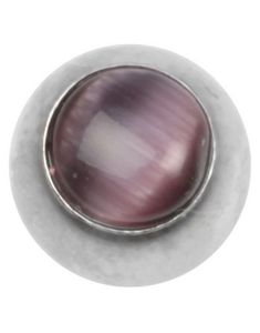 Cat Eye Purple - 6 mm Stålkule til 1,6 mm Stang