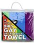 Only Gay On The Beach - Badehåndkle 76x152 cm