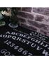 Svart Spirit Board / Ouija Brett DØRMATTE 75x45 cm