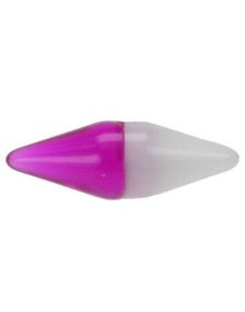 Spiss Pille Lilla - 5x15 mm Akrylkule til 1,6 mm stang
