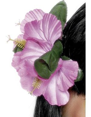 Hårspenne med Rosa Vakker Blomst
