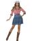 Rodeo Cowgirl Kostyme med Hatt