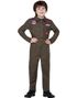Top Gun Pilotkostyme til Barn - 3-4 ÅR