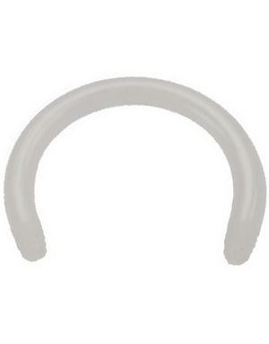 Rund Hvit Bioplast Stang til 1,6 mm Kule