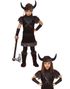 Mørkebrunt Vikingkostyme til Jente