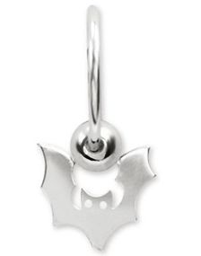 BCR Piercing With Bat - 1 x 10 mm